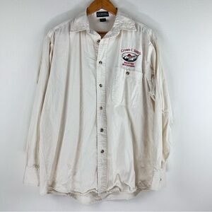 LA Loving Men’s Casual Button Down Cotton Shirt. Size L.